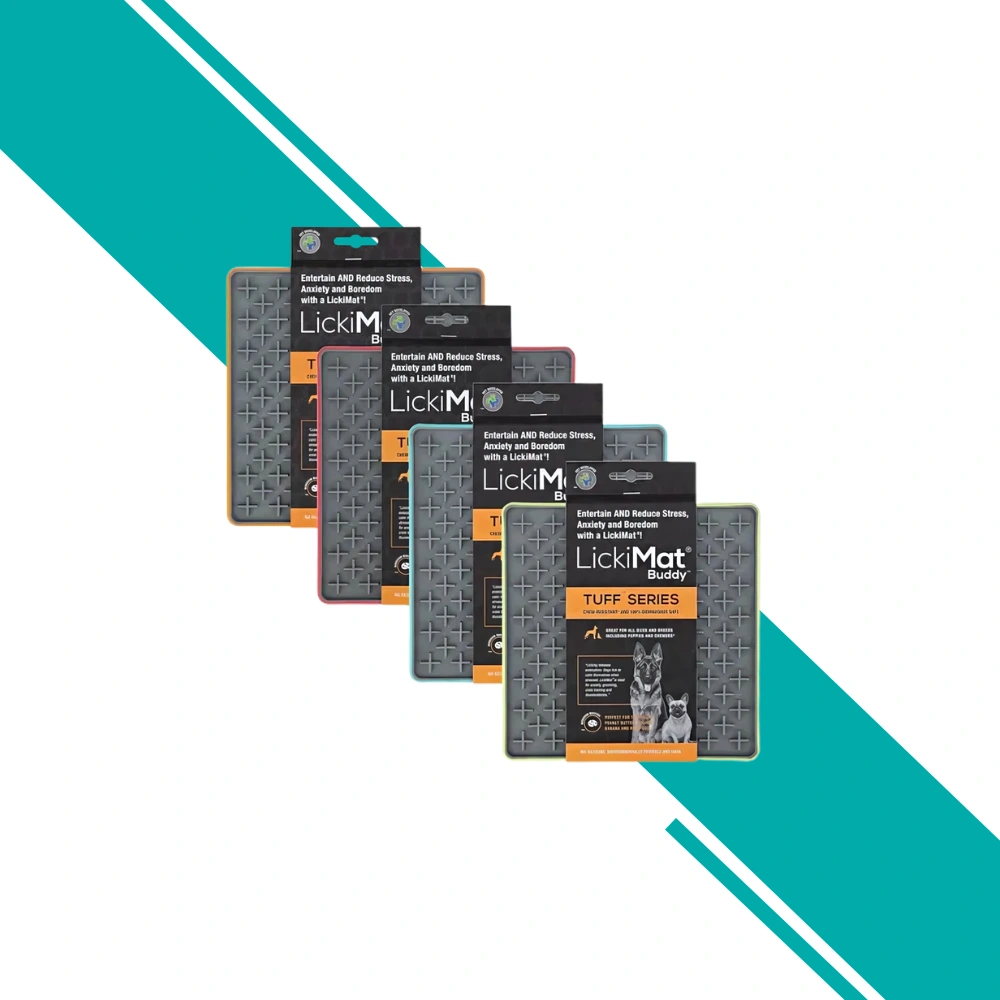 LickiMat Buddy Tuff Turquoise 20cm (Single)